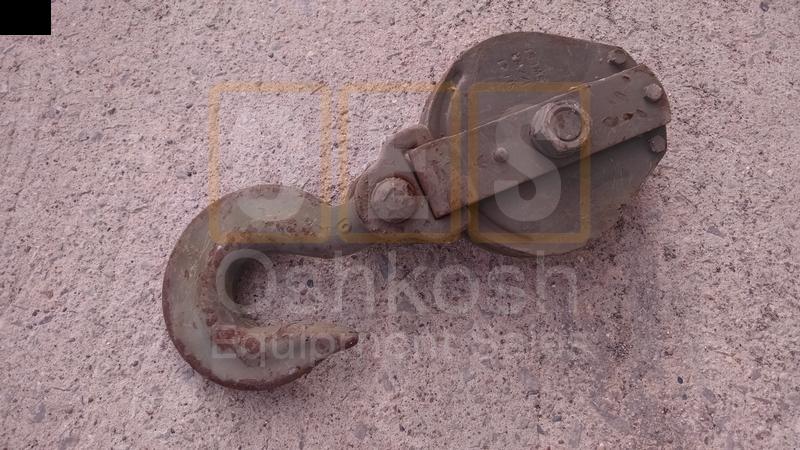5 Ton Cable Pulley Snatch Block - Used Serviceable