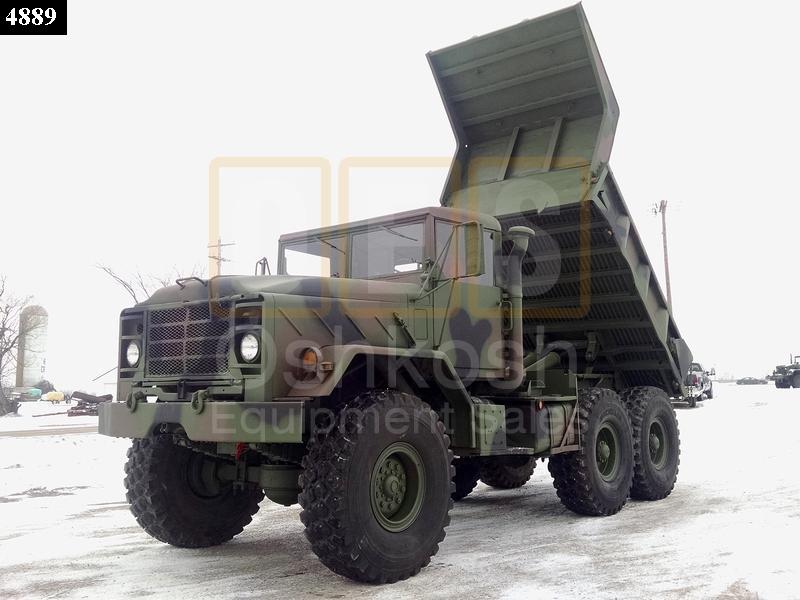 M929 5 Ton 6x6 Military Dump Truck (D-300-86) - Rebuilt/Reconditioned