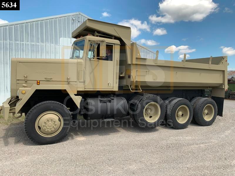 M917 20 Ton 8x6 Military Dump Truck (D-300-95) - New Replacement