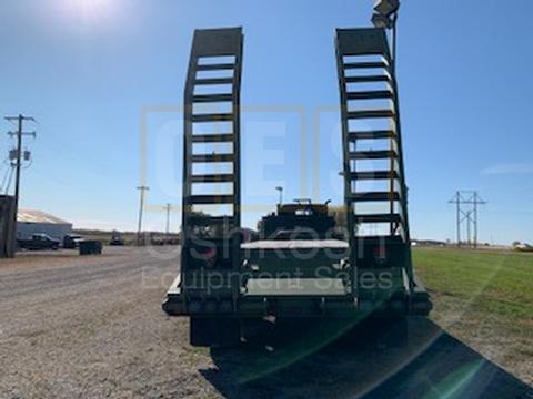 M923A1 5 Ton 6x6 Military Cargo Truck with available 20' Beaver Tail Trailer with Ramps (C-200-132)