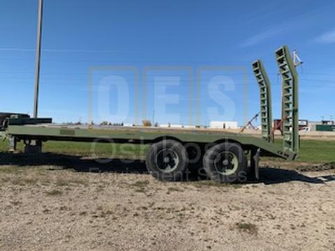 M923A1 5 Ton 6x6 Military Cargo Truck with available 20' Beaver Tail Trailer with Ramps (C-200-132)