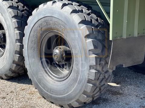 M923A1 5 Ton 6x6 Military Cargo Truck with available 20' Beaver Tail Trailer with Ramps (C-200-132)