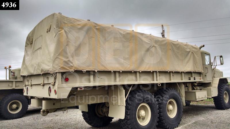 Tan Cargo Cover for XLWB M927 and M928 20ft - Used Serviceable