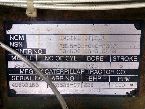 100kW MEP007B Military Genset (G-1400-281)