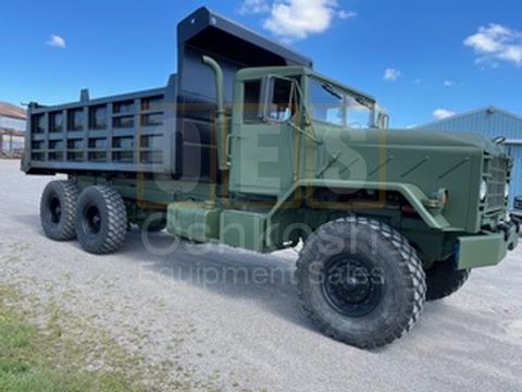 Military Dump Truck with 16'  Warren 17 Yard Body (D-300-107)