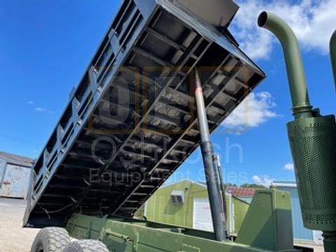 Military Dump Truck with 16'  Warren 17 Yard Body (D-300-107)