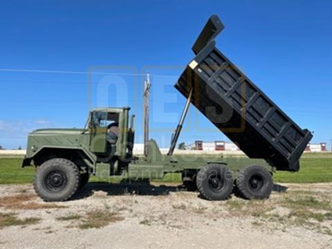 Military Dump Truck with 16'  Warren 17 Yard Body (D-300-107)