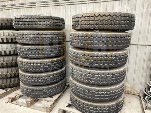 11.00R20 Goodyear G286 Tires on Wheels