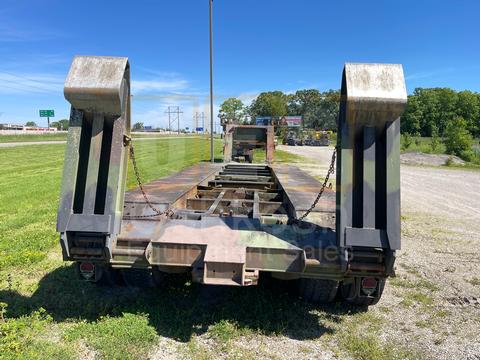 M747 60 Ton Military Lowboy Trailer