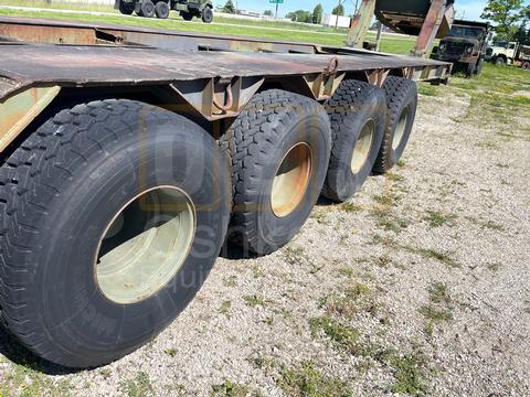 M747 60 Ton Military Lowboy Trailer