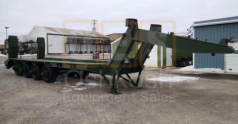 M747 60 Ton Military Lowboy Trailer (T-1100-31)