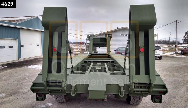 M747 60 Ton Military Lowboy Trailer (T-1100-31) - Rebuilt/Reconditioned